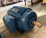 Weg 02018ET3E256T-W22 General Purpose Motor Rigid Base Mount 20HP 1765RPM Damage. Fixed Price $495.00.