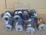 Baldor, Dayton, General, Franklin Electric Jet Pump Motors, 56J Frame. Fixed Price $340.00.