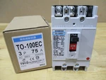 Teco Thermal-magnetic Breaker TO-100EC-3P75N. Fixed Price $280.00.