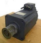 Okuma Motor Type BL-MH201E-20T, 4KW, 2000RPM, 6 Pole, Encoder ER-FC-2048D. Fixed Price $775.00.