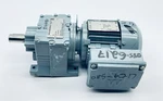 Sew-eurodrive Gearmotor 13.28:1 Ratio W/ R27DT71D4 330/575V .50HP 60HZ. Fixed Price $349.99.