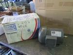Weg Motor Mod: 00156ES3EB56CFL 1.5 HP2PB56C 208-230/460V Hz (nib). Fixed Price $285.00.