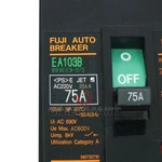 New In Box Fuji EA103B 3P 75A Circuit Breaker. Fixed Price $49.11.