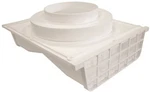 Lambro Industries 272282 Plastic Double Sided Under Eave Vent, 4" Or 6", White. Fixed Price $22.74.