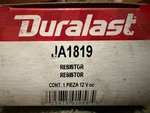 Duralast Hvac Blower Motor Resistor JA1819. Fixed Price $58.99.