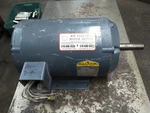 Baldor 7-1/2 Hp 3450 Rpm Electric Motor 208-230/460VAC 3PH Frame 184 Face & Base. Fixed Price $499.00.