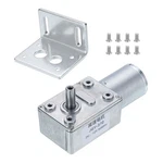 Dc 12V High Torque Turbine Worm Geared Motor With 6MM Shaft 50RPM. Fixed Price $18.31.