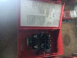 Eaton Electrical Disconnect Switch Enclosure Panel Box W/ Handle Clean Used. Fixed Price $140.00.