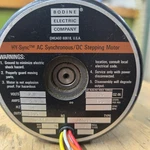Bodine Electric 34T3BEHD Hy-snyc Ac Synchronous / Dc Stepping Motor, 2.6V, 5.5A. Fixed Price $50.00.