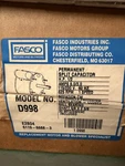 Fasco D998 Psc Split Capacitor 5.6 1/2HP 115/230V 825RPM Motor. Fixed Price $200.00.